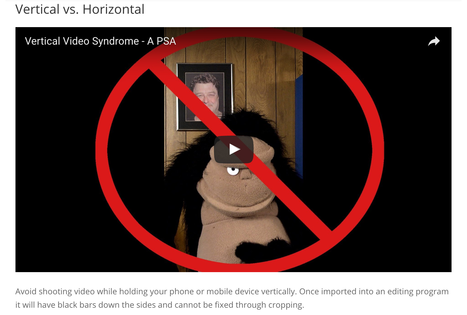 Video Production Tips