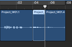 Splitting audio