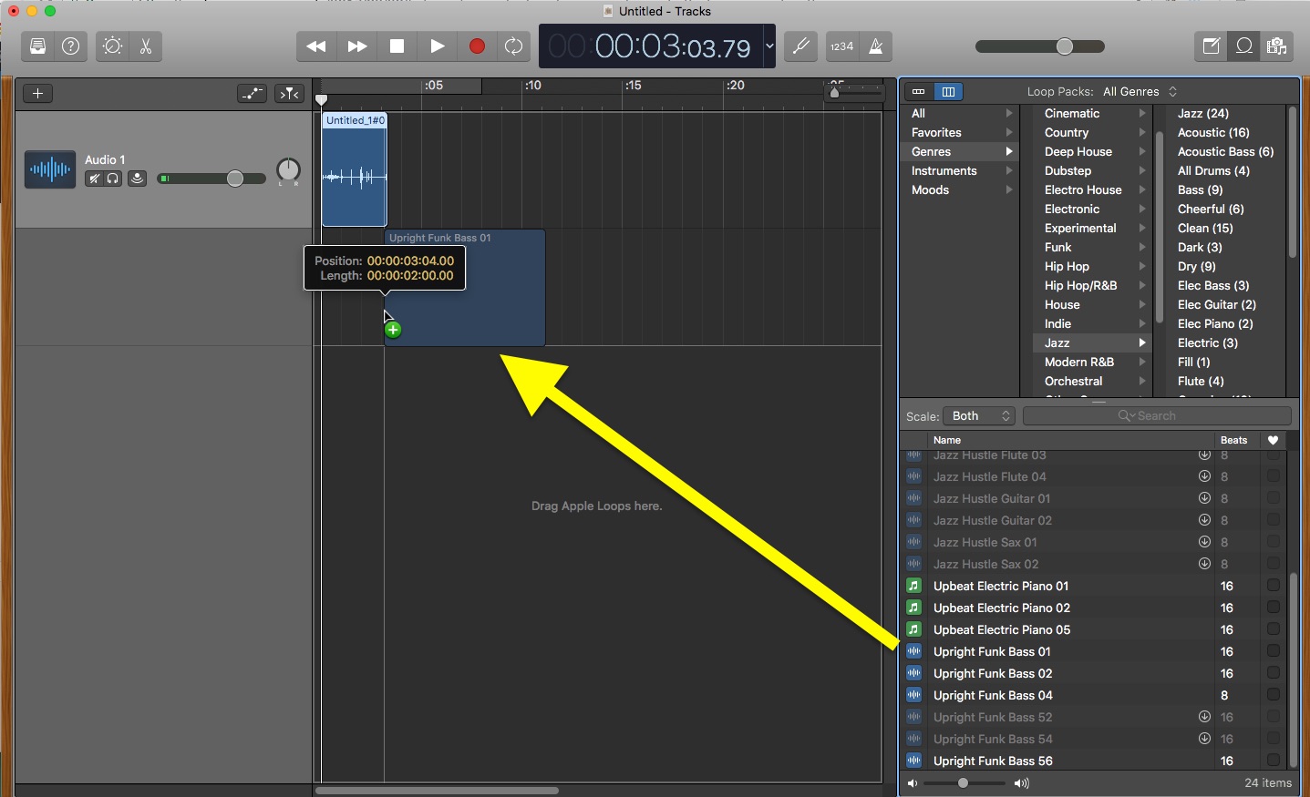 Fades, Volume Adjustment, Music, and Sound Effects in GarageBand Media Commons