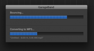 exporting song to soundcloud garageband tips