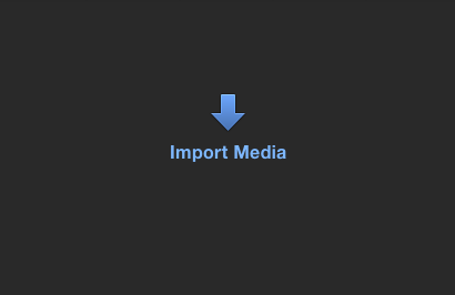 Import media icon