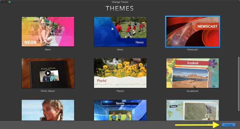 Themes gallery