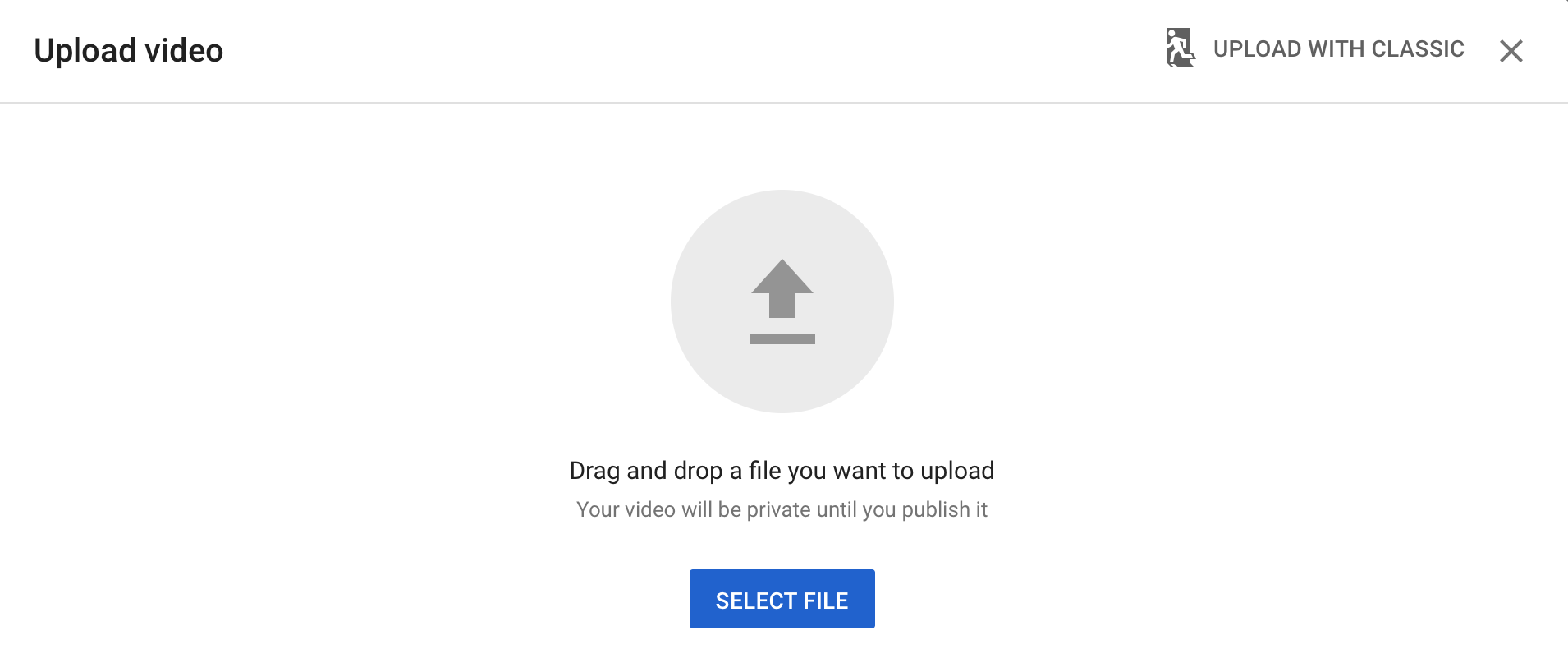 Drag and Drop or Select File