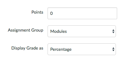 Point value field