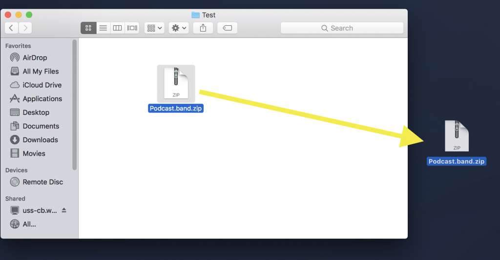 how to open a zip file on imac