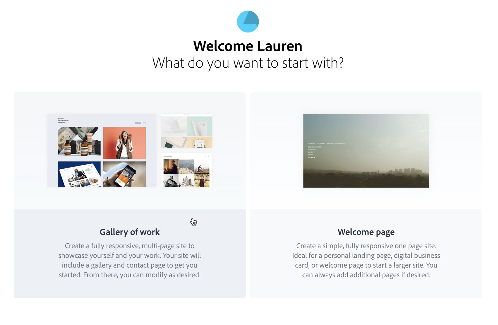 Starting A New EPortfolio Using Adobe Portfolio Media Commons
