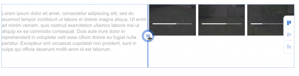 adjust side by side modules