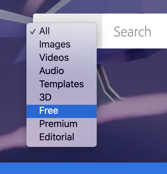category options image