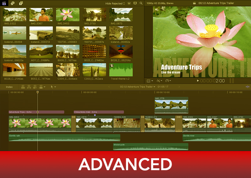 Advanced: Video Editing with Final Cut Pro X