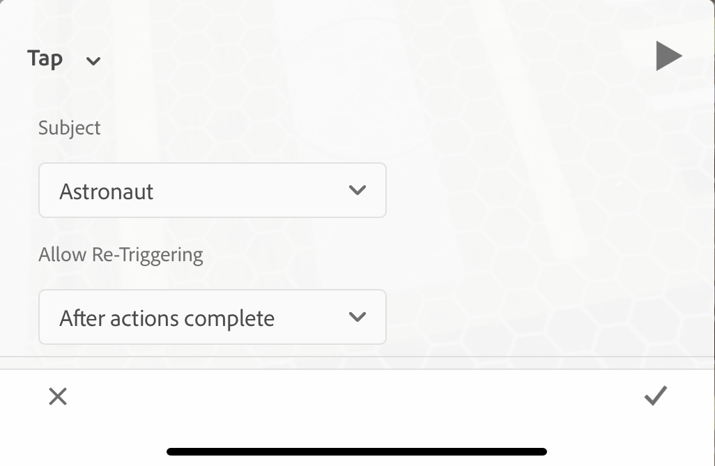 Trigger Parameters