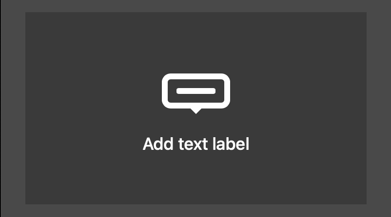 Add Text Label
