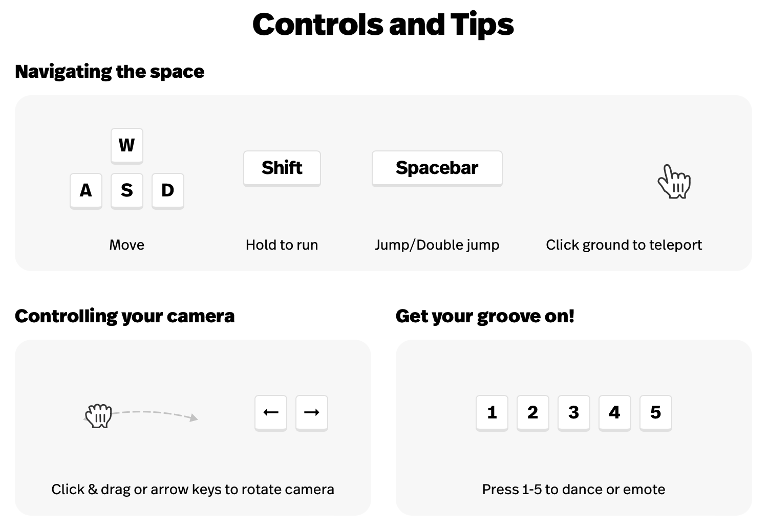 Spatial Controls