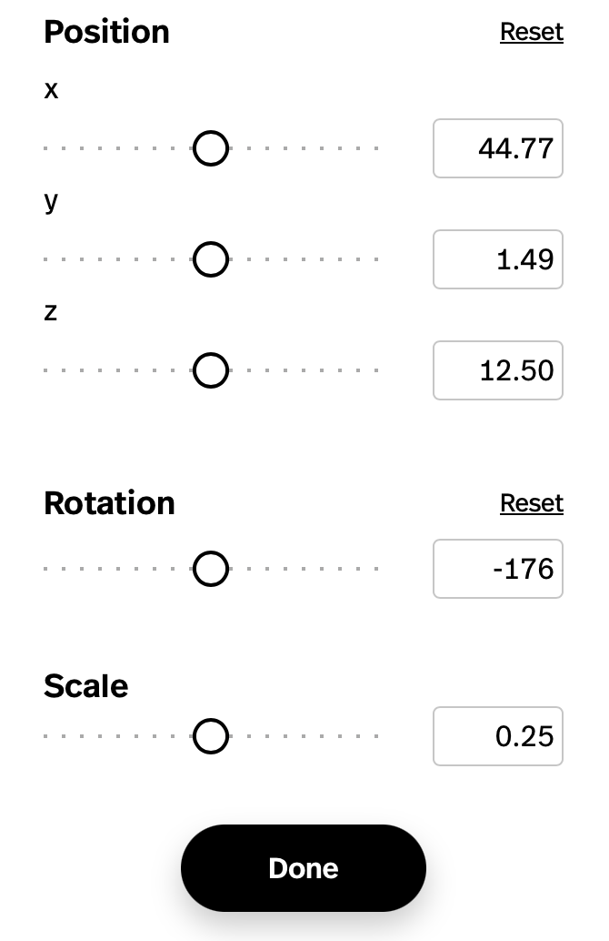 Positioning Control